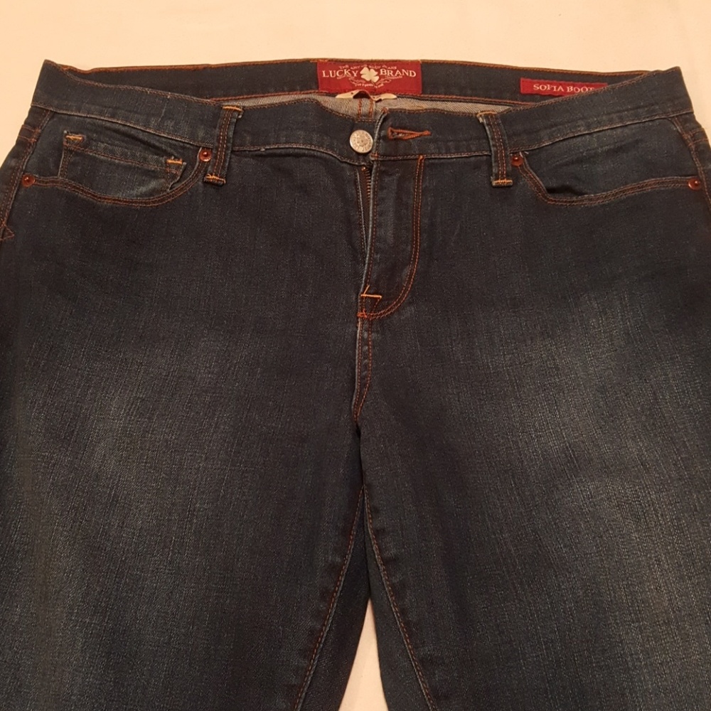 Lucky Brand Jeans. Sofia Boot. Sz.14. Inseam 30"